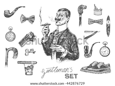stock-vector-victorian-era-set-gentleman