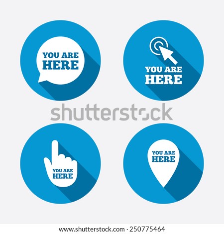 You Here Icons Info Speech Bubble Stock Vector 250775464 - Shutterstock