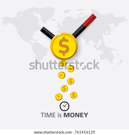 stock-vector-time-is-money-concept-use-f