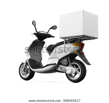 Download Motorcycle Delivery Box Stock Illustration 308469617 ...