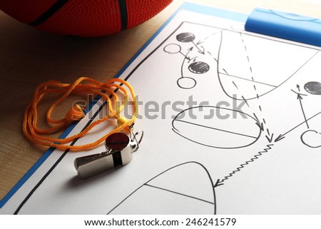 Paper basketball game
