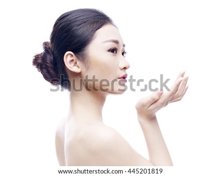 Woman Face Side View Stock Images, Royalty-Free Images 