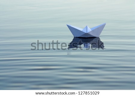 Paper Boat Stock Photos, Images, & Pictures | Shutterstock