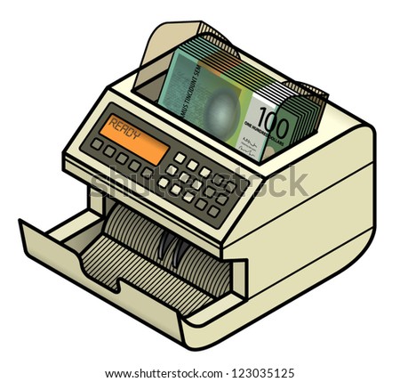 Money counting machine Stock Photos, Images, & Pictures | Shutterstock