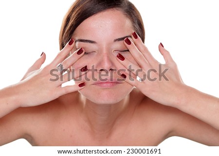 latex text processer massaging her bottom