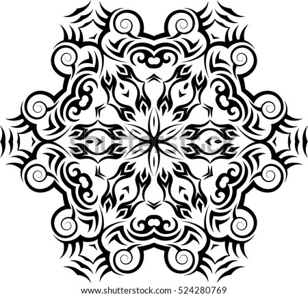 Tattoo Circular Stock Vector 102459443 - Shutterstock