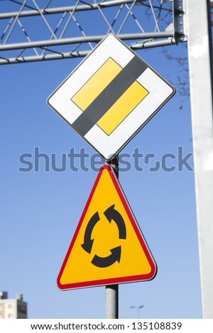 End of priority road sign Stock Photos, Images, & Pictures | Shutterstock