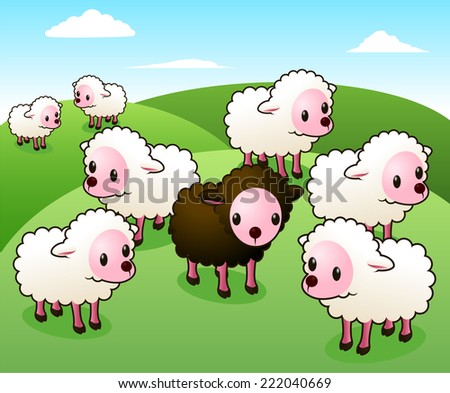 Shepherd Boy Stock Vector 143553385 - Shutterstock