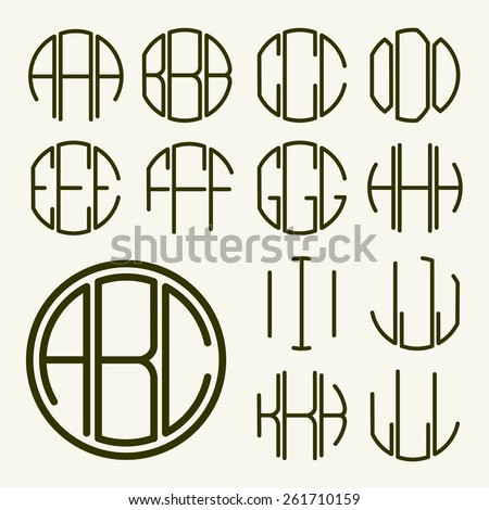 Monogram Stock Images, Royalty-Free Images & Vectors | Shutterstock