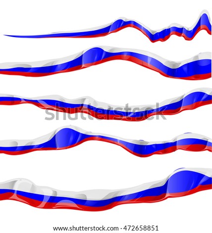 Robin Rabbit Porn Shows Three Russian Flags Horizontal