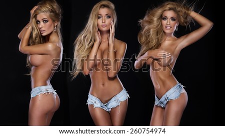 Three sexy naked teens — 7
