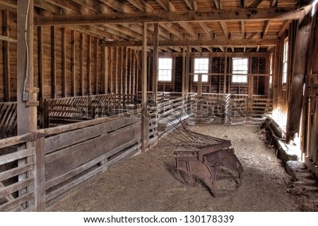 Barn Interiors barn interior stock images, royalty-free images & vectors Barn Interiors barn interior stock images, royalty-free images & vectors