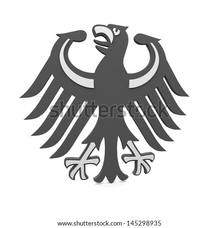 Black eagle with the german flag Stock Photos, Images, & Pictures ...