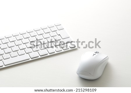 Computer, mouse,