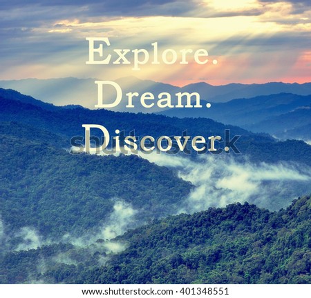 inspirational motivational travel quotes phrase explore
