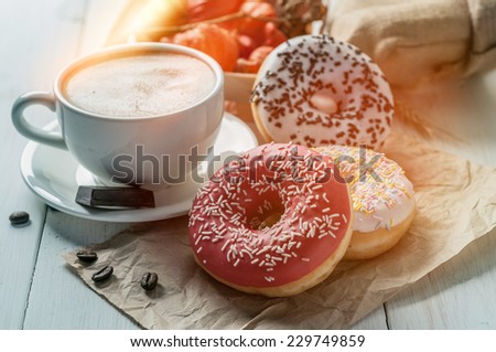 Coffee And A Donut