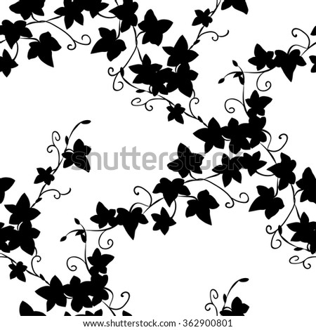 Ivy Vine Stock Vector 267128483 - Shutterstock