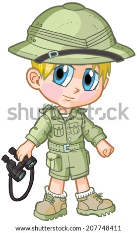 Vector Cartoon Clip Art Illustration Caucasian Stock Vector 207748411 - Shutterstock