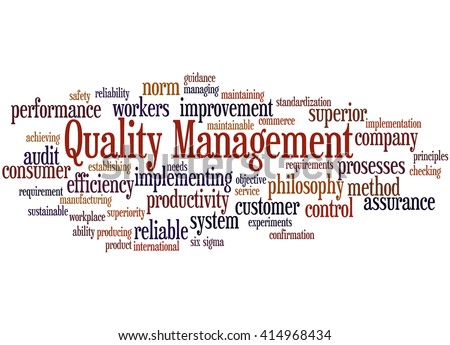 another word for quality control
