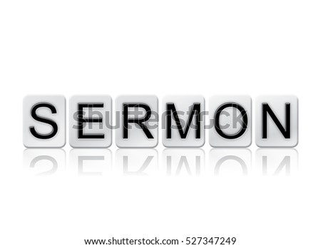 sermon word background written letters isolated tile shutterstock