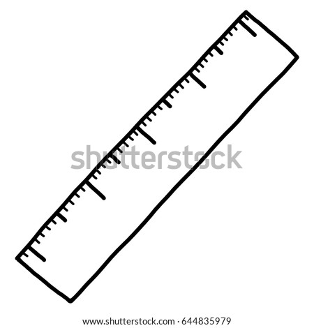 ruler sketch show Stock Black Ruler Illustration Cartoon Vector Tsquare