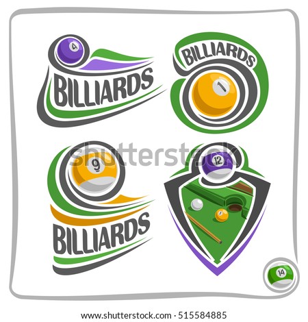 Billiard Logo Stock Images, Royalty-Free Images & Vectors | Shutterstock