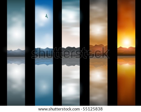 vector landscape backgrounds