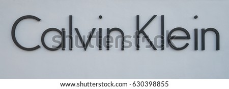 WOODBURY, NEW YORK - OCT 26 : Calvin Klein storyboard at Woodbury Common Premium Outlet on Oct 26, 2016 in Woodbury, New York, USA.