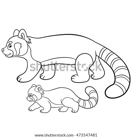 panda mother baby coloring pages - photo #21