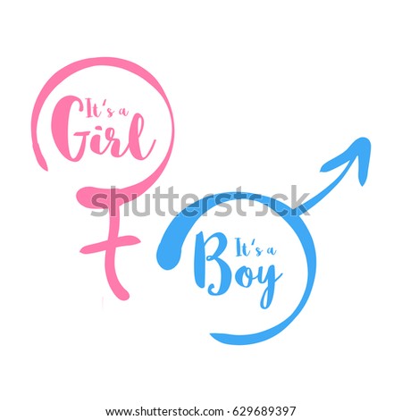 boy girl baby shower invitation template stock vector 629689397 boy girl template