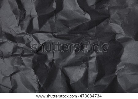 A Full Page Of Creased Black Craft Paper Texture A Full Page Of Creased Black Craft Paper Texture