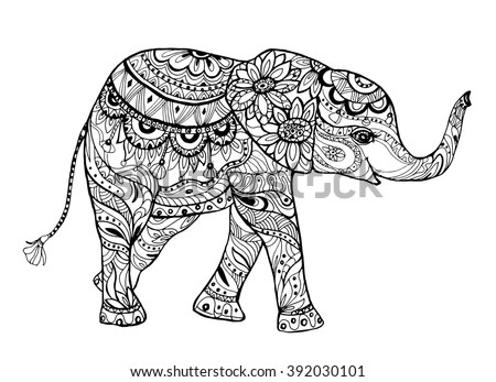 Elephant Draw Stock Images, Royalty-Free Images & Vectors | Shutterstock