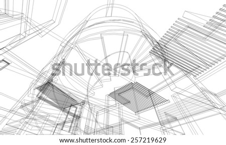 Architectural Drawing Building architectural drawing house building stock vector 257219659 Architectural Drawing Building architectural drawing house building stock vector 257219659