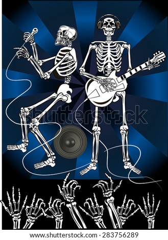 Dancing Skeleton Stock Images, Royalty-Free Images & Vectors | Shutterstock