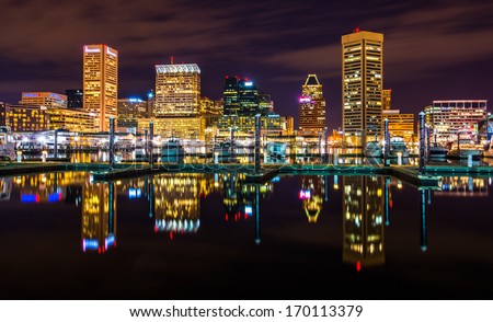 Baltimore Skyline Stock Images, Royalty-Free Images & Vectors ...