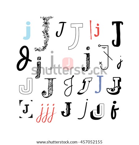 J Letter Script Stock Photos, Royalty-Free Images & Vectors - Shutterstock