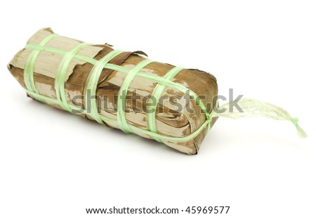 a single cylindric glutinous cake