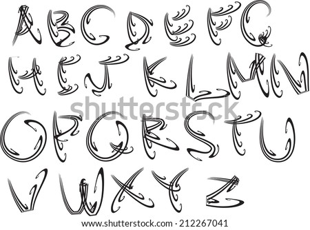 Free Free 85 Fishing Letters Svg SVG PNG EPS DXF File