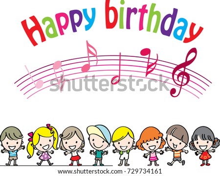 Singing Happy Birthday Stock Images, Royalty-Free Images & Vectors