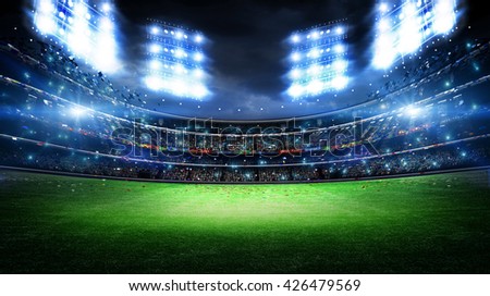 Stadium Light 3d Stock Illustration 426991108 - Shutterstock