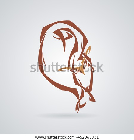sleeping fox tattoo vector tribal stock vector 295074896 sleeping fox tattoo vector tribal stock vector 295074896