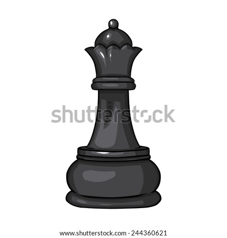 Vector Single Sketch Chess Figure Knight Stock Vector 244357984 ...