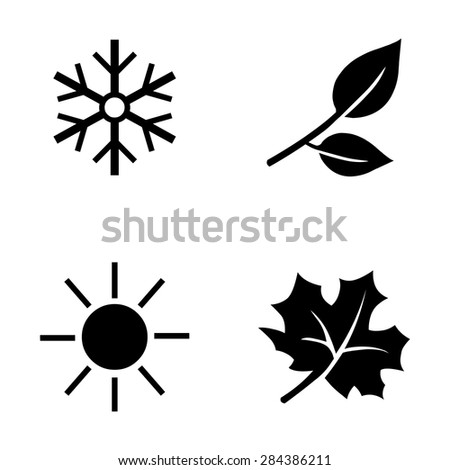 Four Seasons Icon Stock Photos, Images, & Pictures | Shutterstock