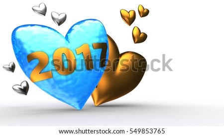 Silver heart background 2017 Silver heart background 2017