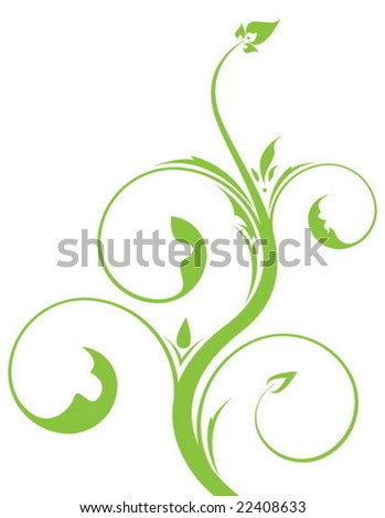 Floral Tree Stock Vector 22408633 - Shutterstock