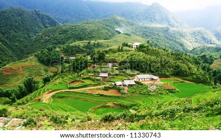School at Lao Chai Village Sapa Vietnam