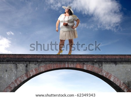 https://thumb7.shutterstock.com/display_pic_with_logo/160669/160669,1286222092,1/stock-photo-fat-woman-standing-on-a-bridge-62349343.jpg