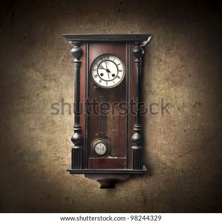 Wall Hanging Grandfather Clock antique wall clock stock images, royalty-free images & vectors Wall Hanging Grandfather Clock antique wall clock stock images, royalty-free images & vectors