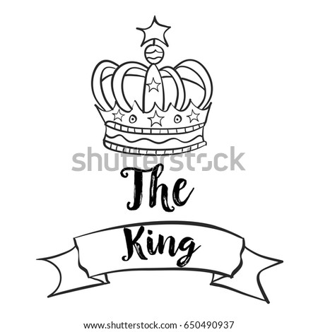 Download Doodle King Crown Collection Stock Vector 650490937 ...