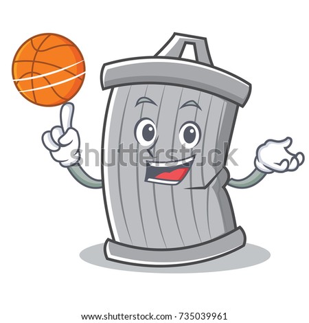 The Official Dwayne Wade <<<<<< you thread - Page 4 Stock-vector-with-basketball-trash-character-cartoon-style-735039961
